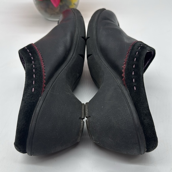 Privo Black Leather Slip On Mule Size 8.5 CM7157E - Picture 4 of 8